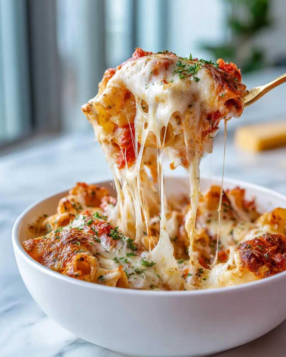 Slow Cooker Baked Ziti - detail 1