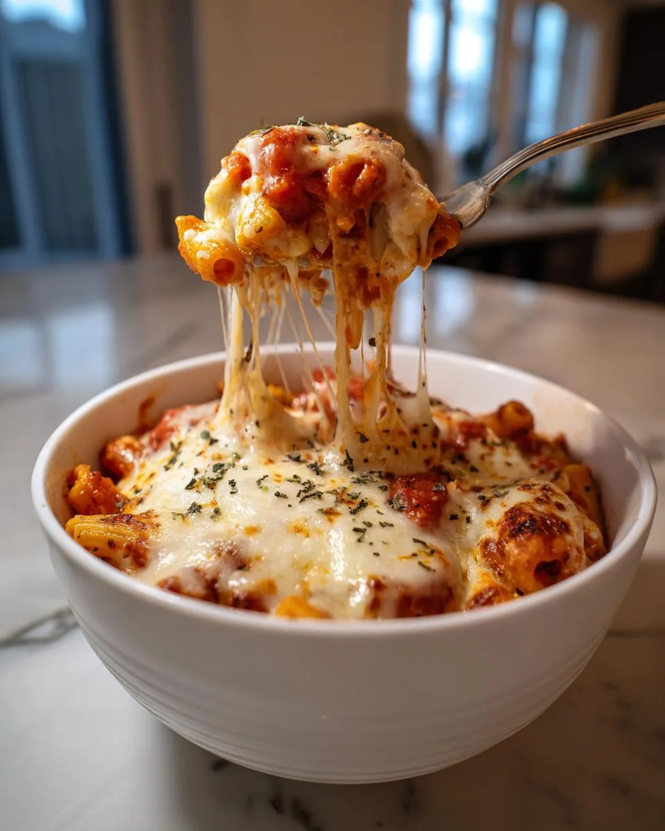 Slow Cooker Baked Ziti - detail 3