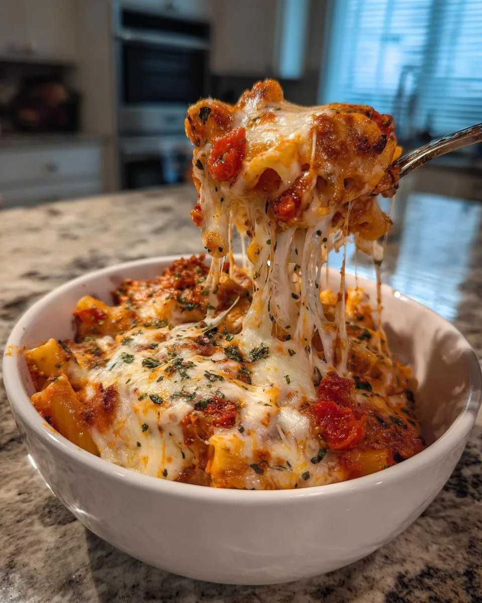 Slow Cooker Baked Ziti - detail 4