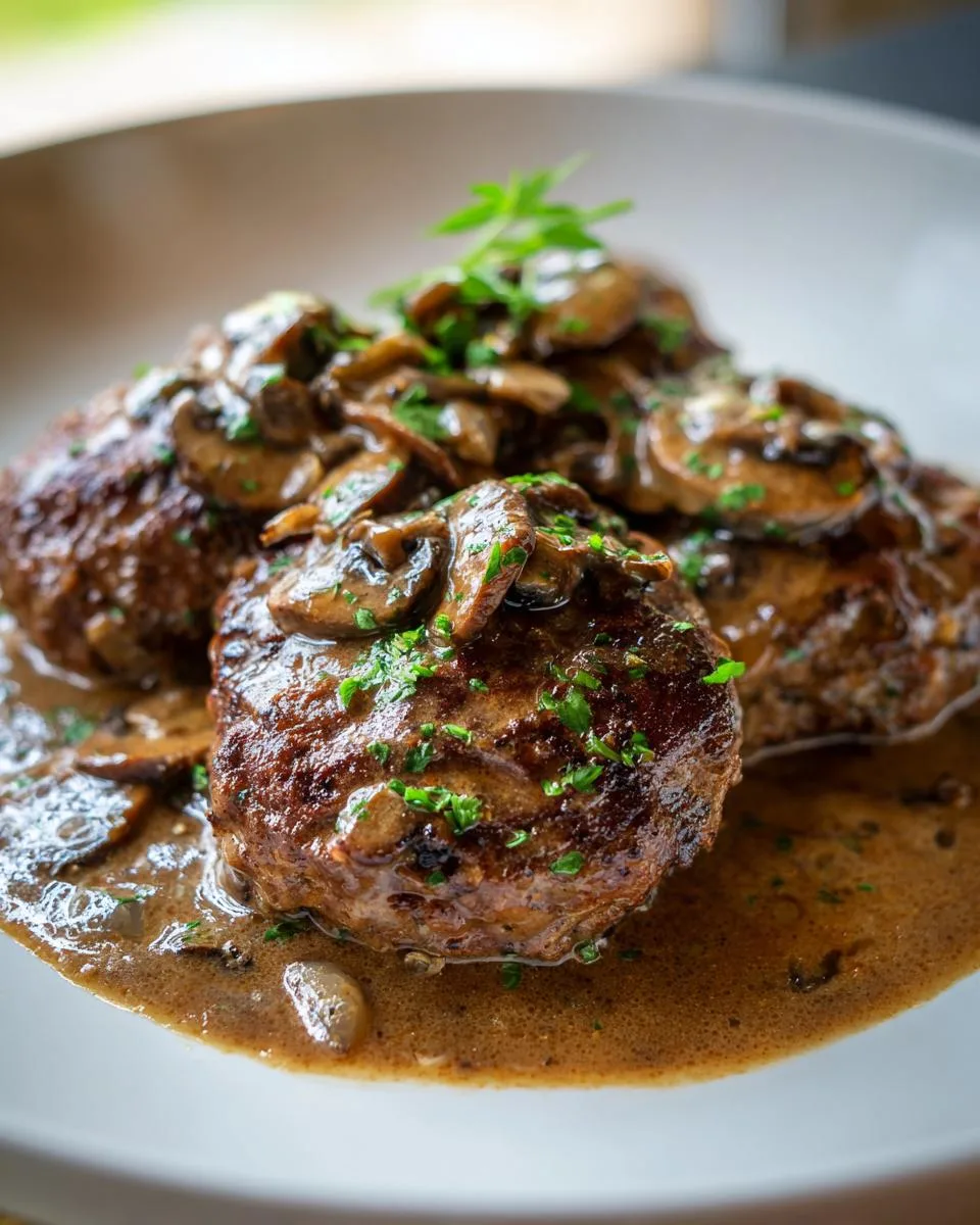 Slow Cooker Salisbury Steak - detail 2