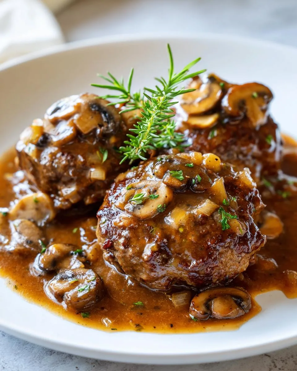 Slow Cooker Salisbury Steak - detail 3