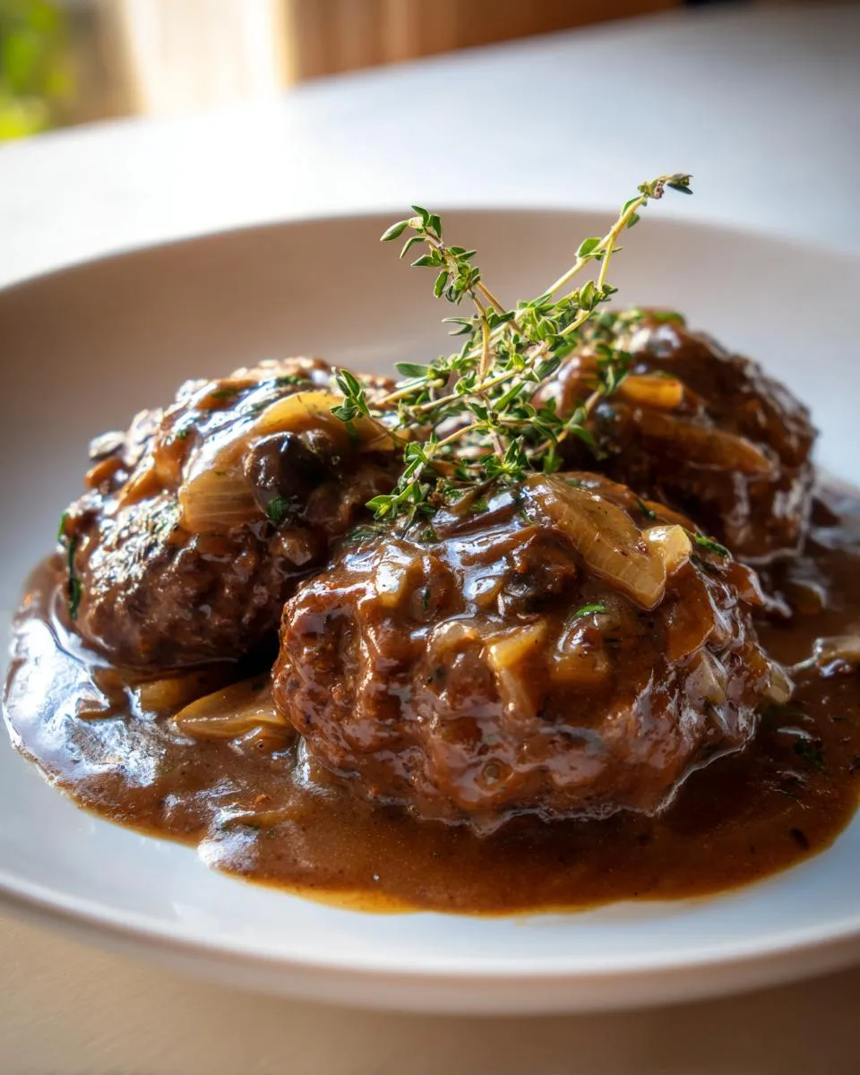Slow Cooker Salisbury Steak - detail 5