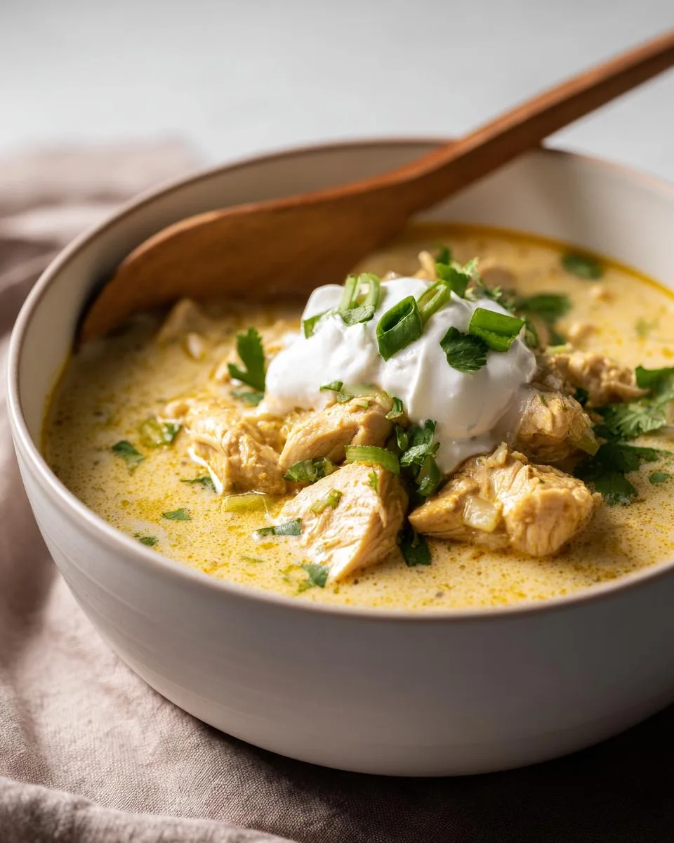 Sour Cream White Chicken Chili - detail 5