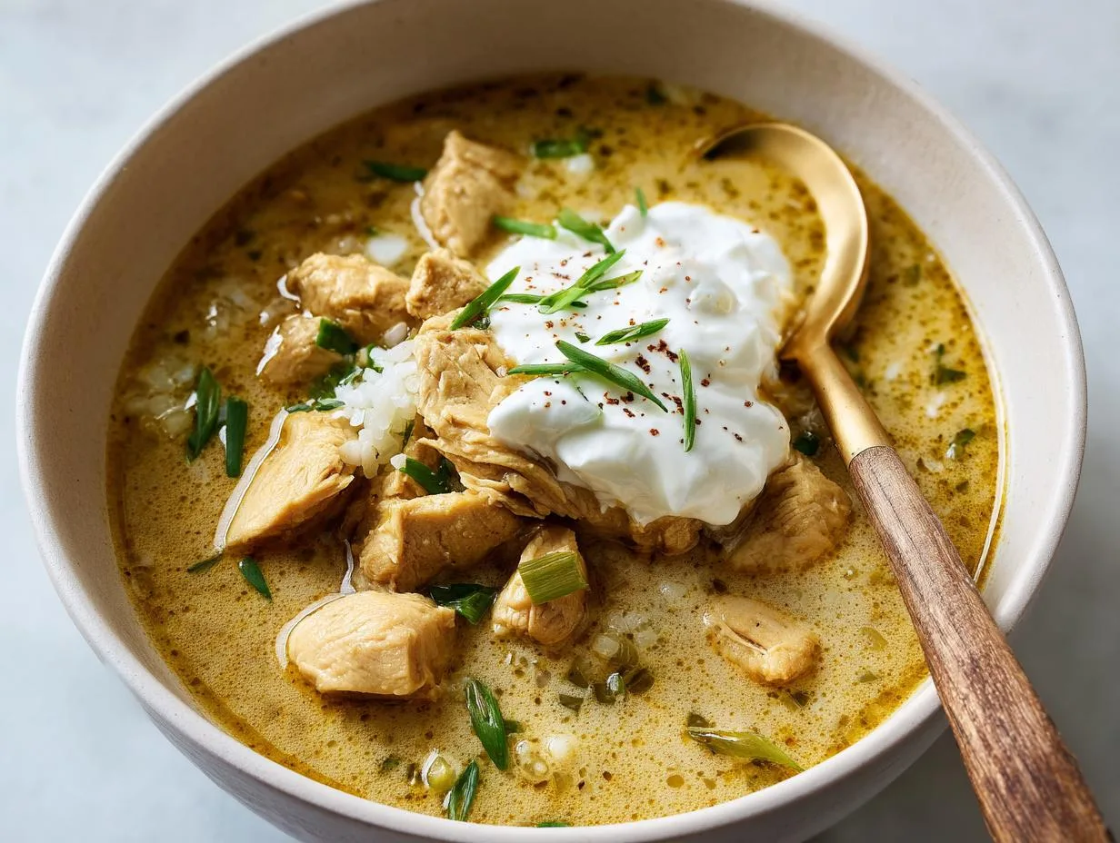 Creamy Sour Cream White Chicken Chili in Just 45 Minutes