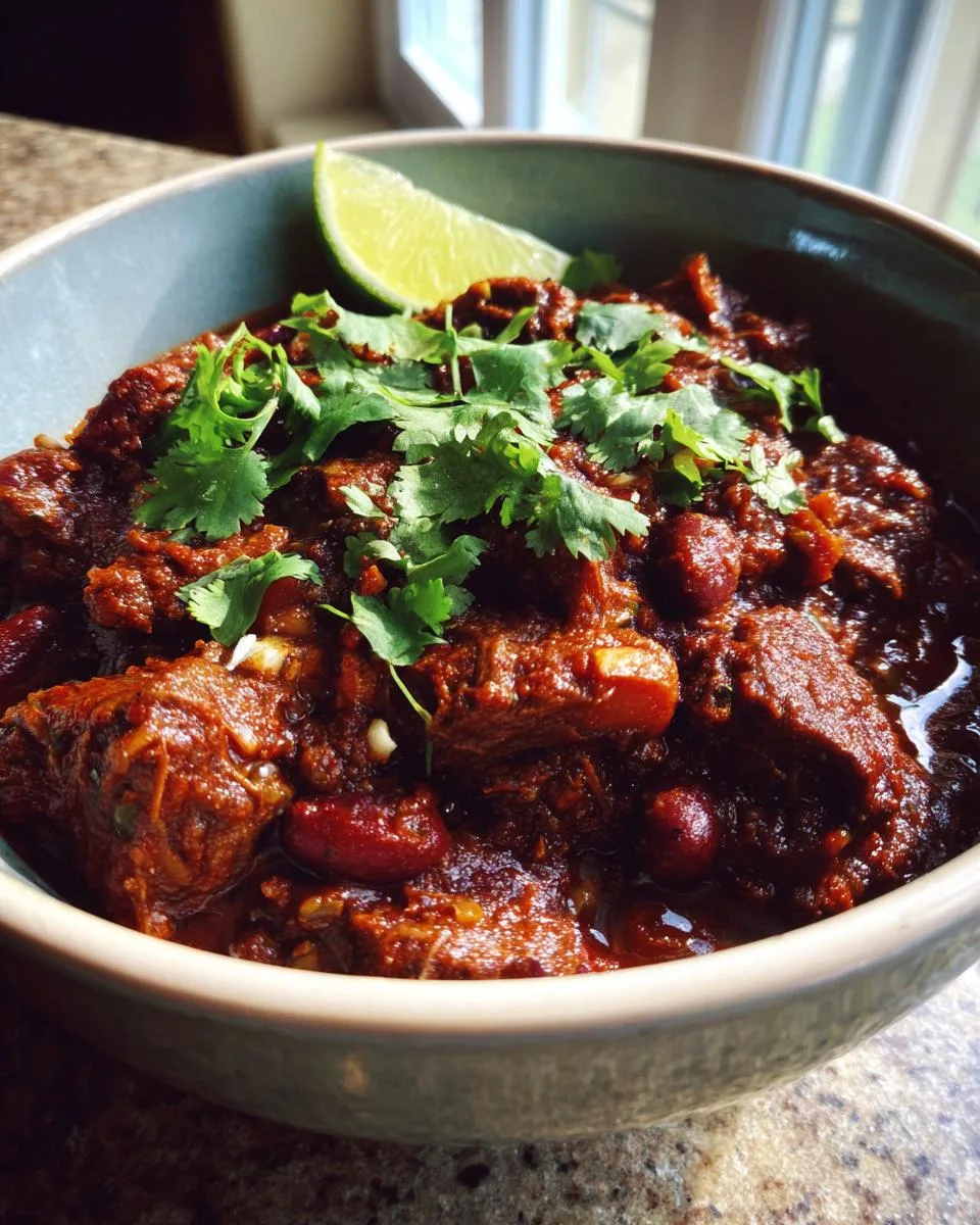 Texas Style Beef Chili - detail 4