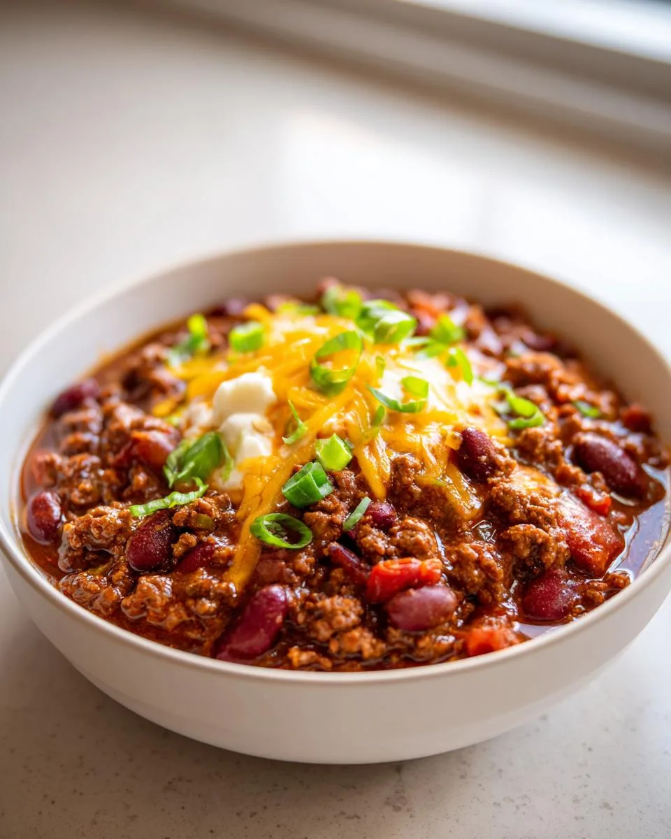 best chili with beans - detail 3