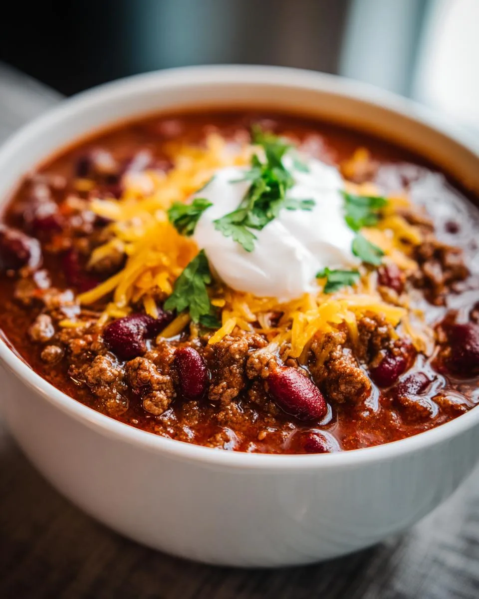chili recipe with chili beans - detail 1