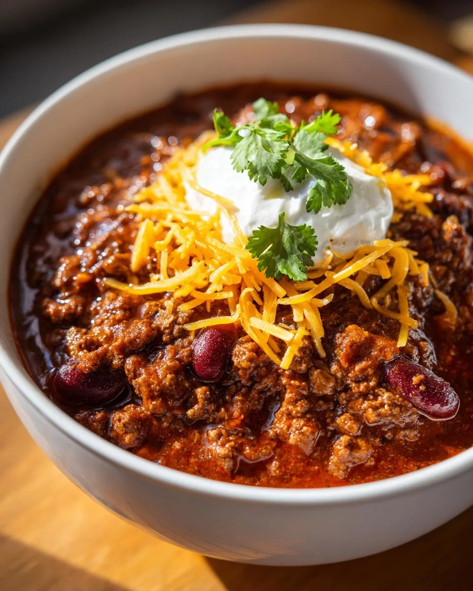 chili recipe with chili beans - detail 5