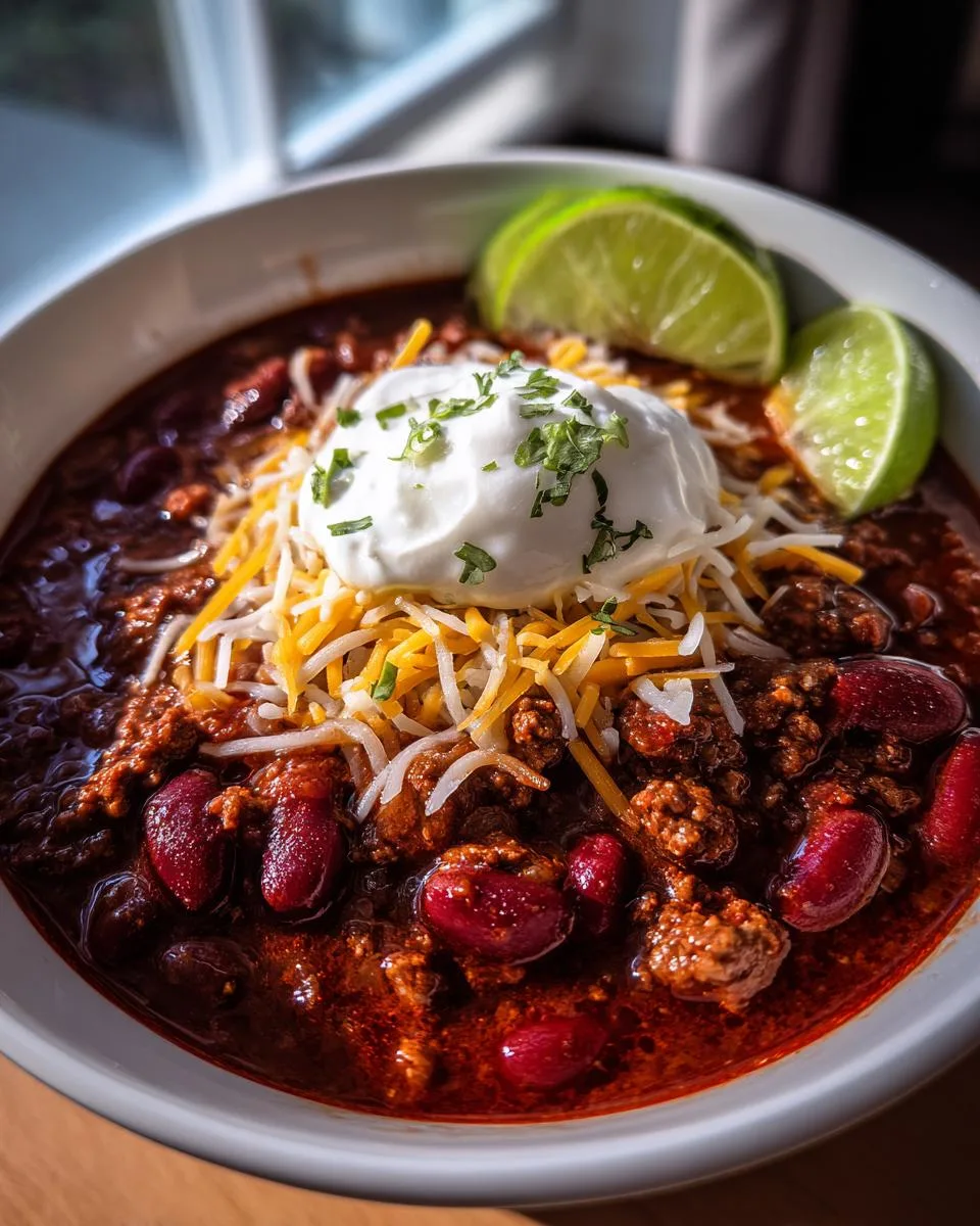 30 Minute Beef Chili - detail 2