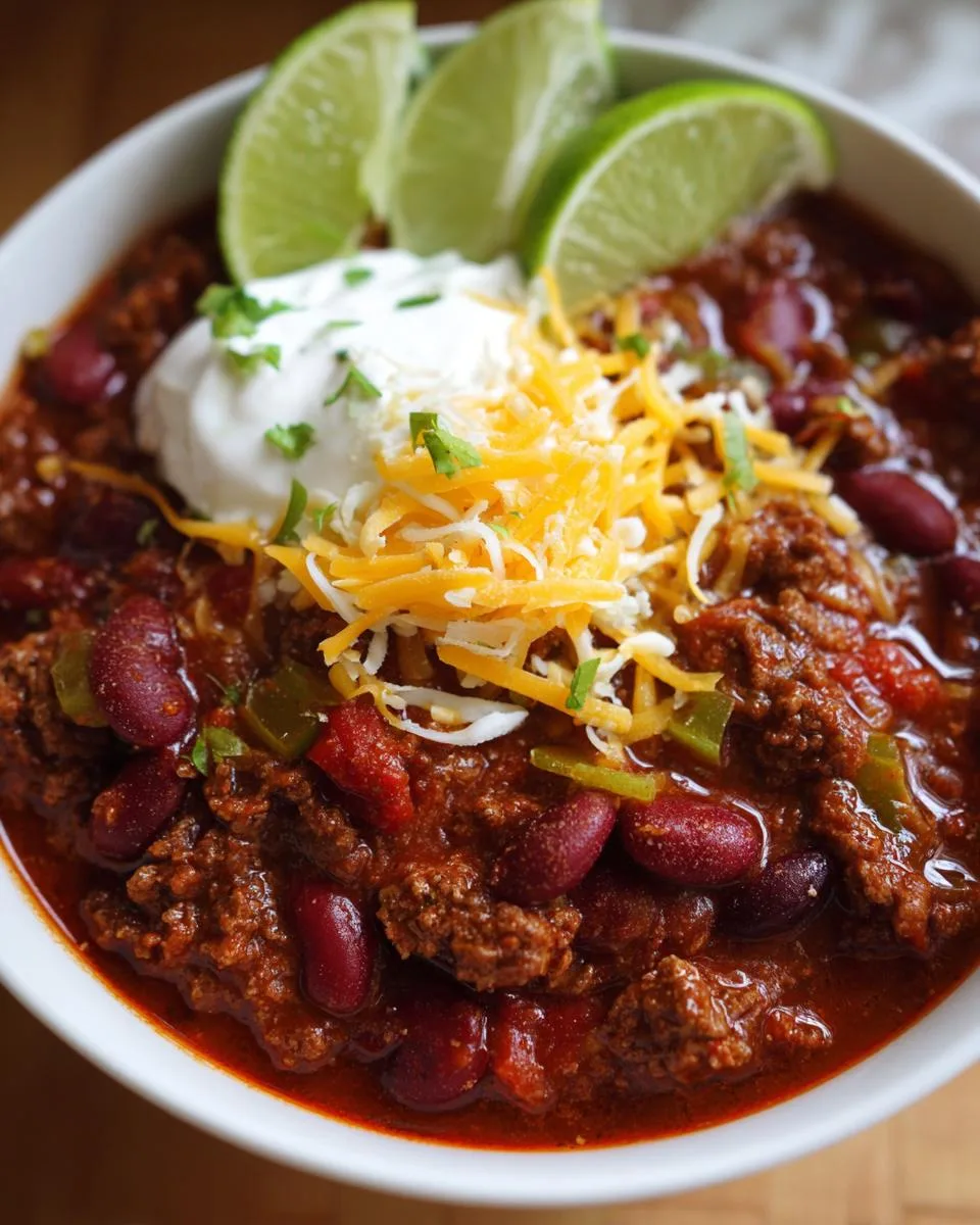 30 Minute Beef Chili - detail 5