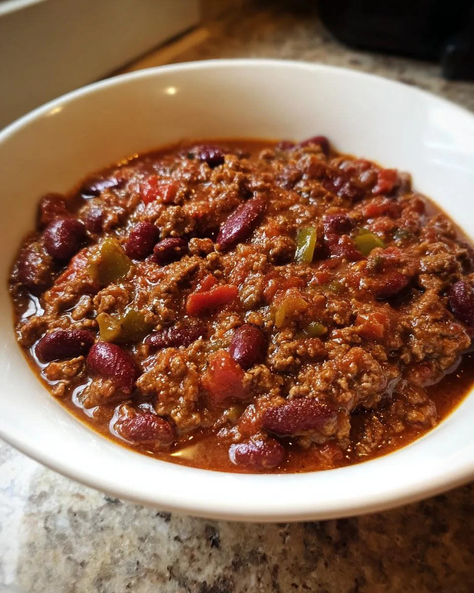 5 Ingredient Beef Chili - detail 1