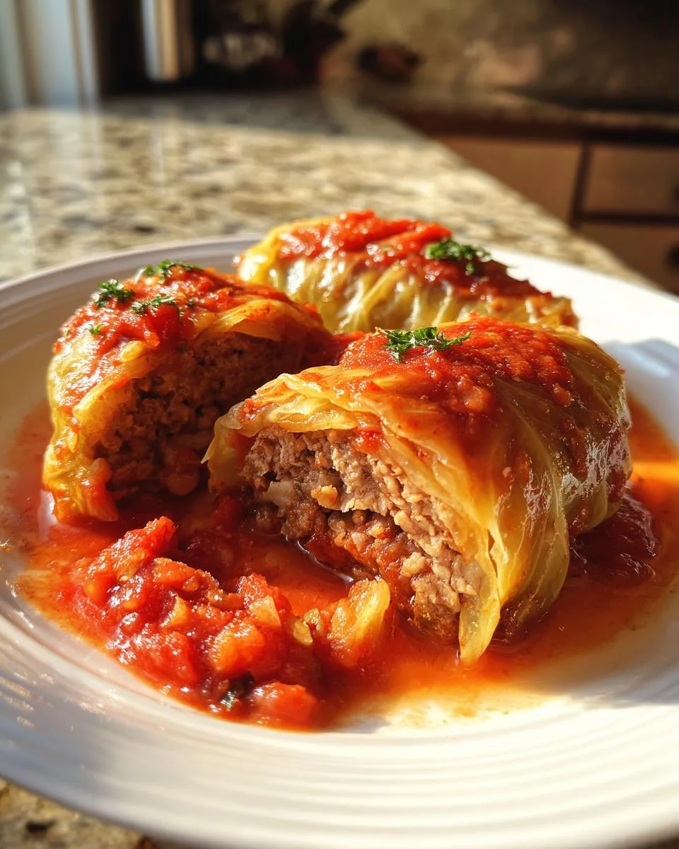 Beef Stuffed Cabbage Rolls - detail 2