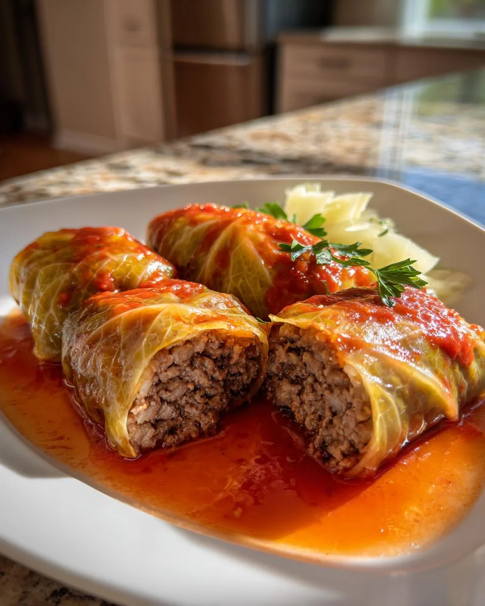 Beef Stuffed Cabbage Rolls - detail 3