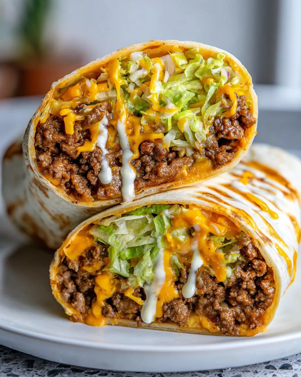 Big Mac Wraps Recipe - detail 2