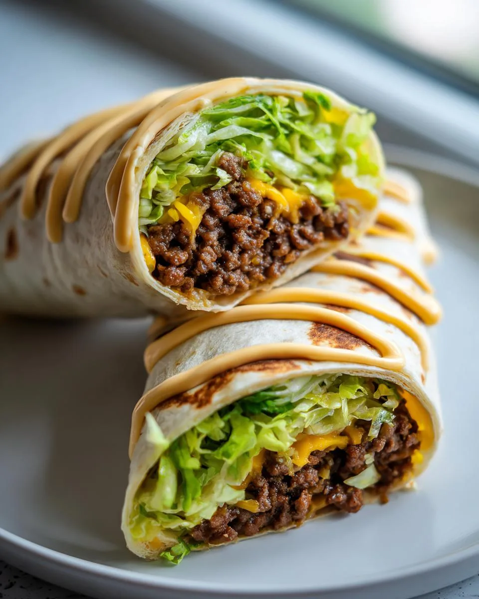 Big Mac Wraps Recipe - detail 5