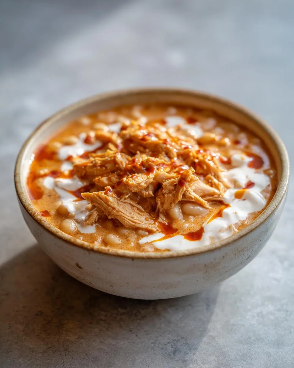 Buffalo White Chicken Chili - detail 4