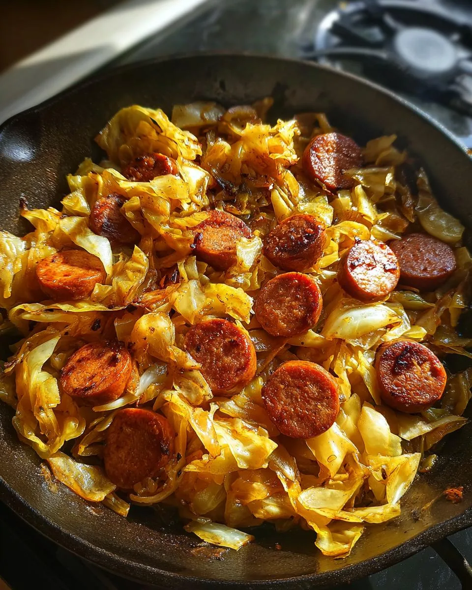 Cabbage And Sausage Recipe - detail 5