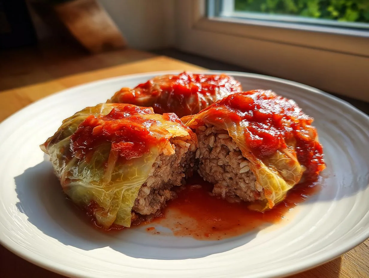 Hearty Cabbage Rolls With Rice – A 5-Star Comfort Dish