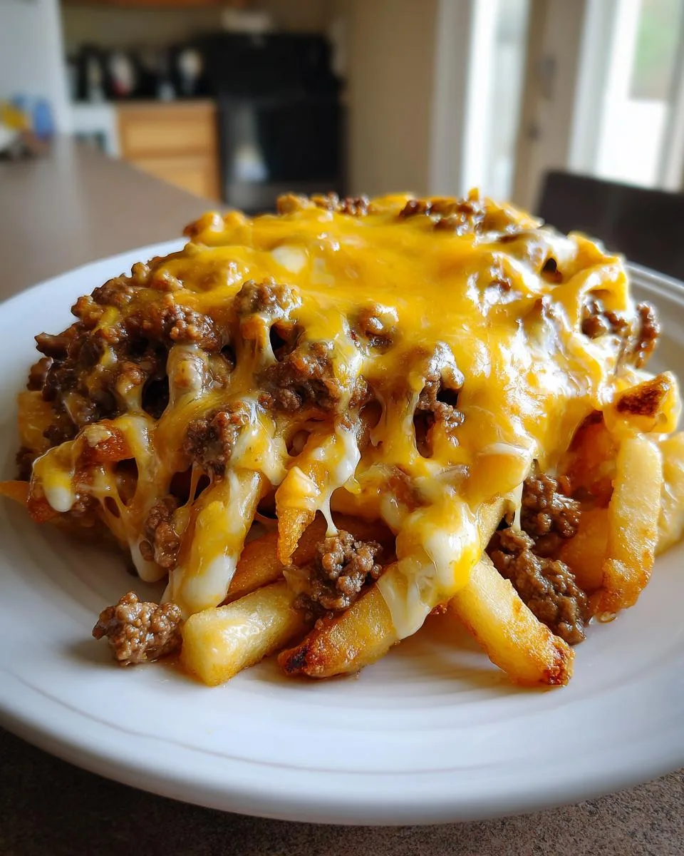 Cheeseburger French Fry Casserole - detail 2