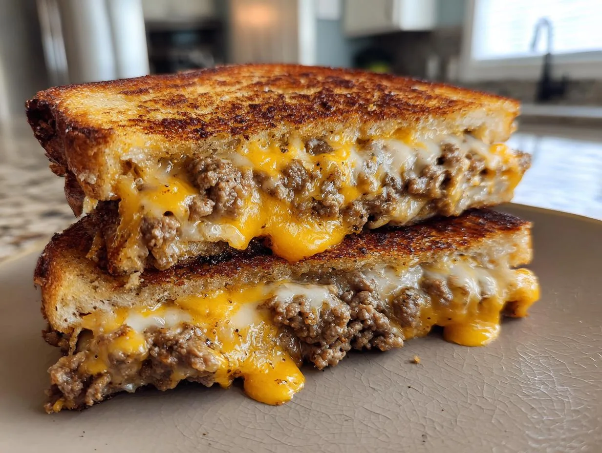 20-Minute Cheesy Ground Beef Melt Your Family Will Devour