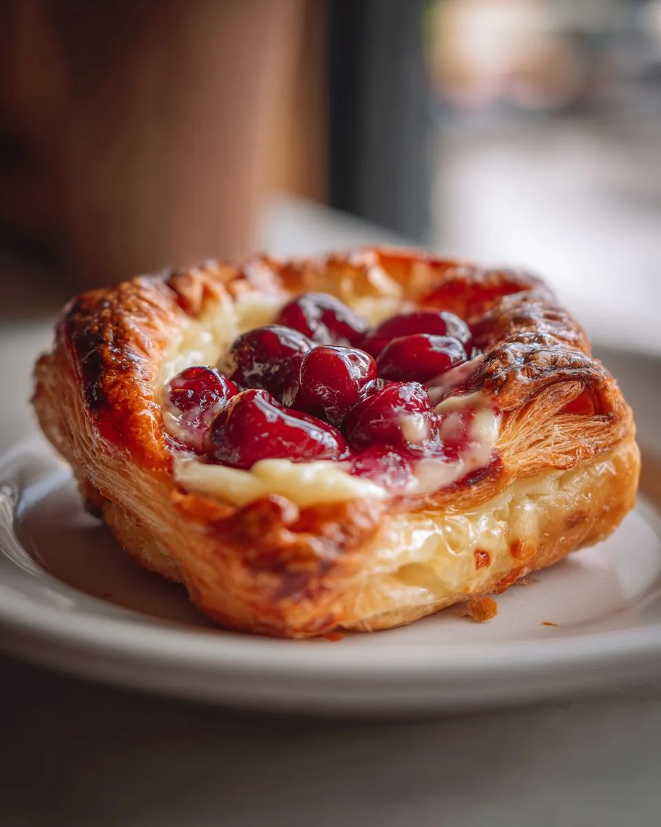 Cherry Cheese Danish Recipe - detail 3