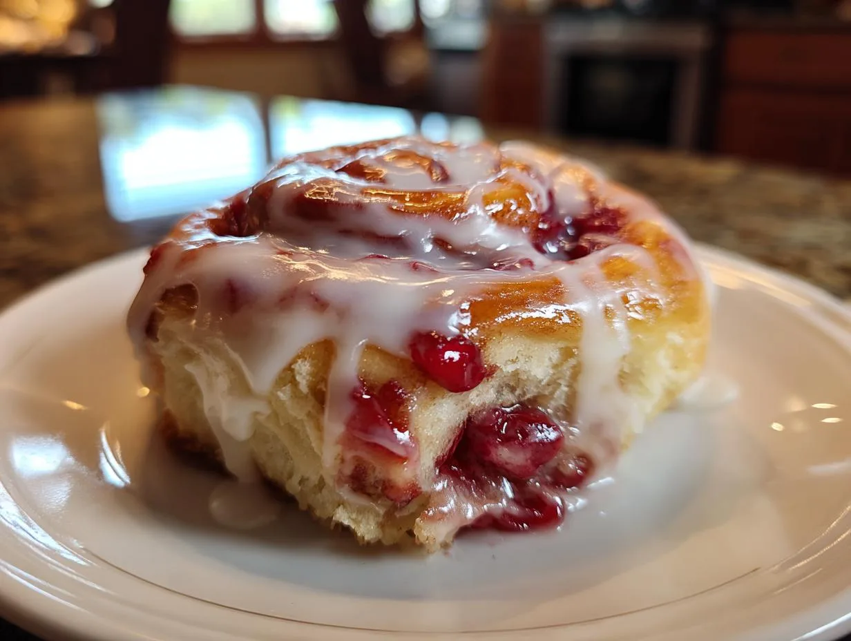 Heavenly Cherry Cinnamon Rolls Recipe with 12 Perfect Bites