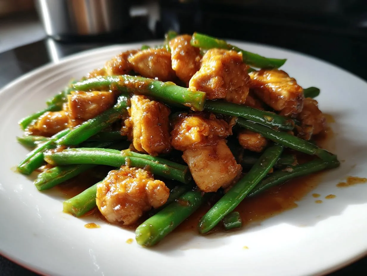 Juicy Chicken Breast and Green Beans in 30 Minutes Flat