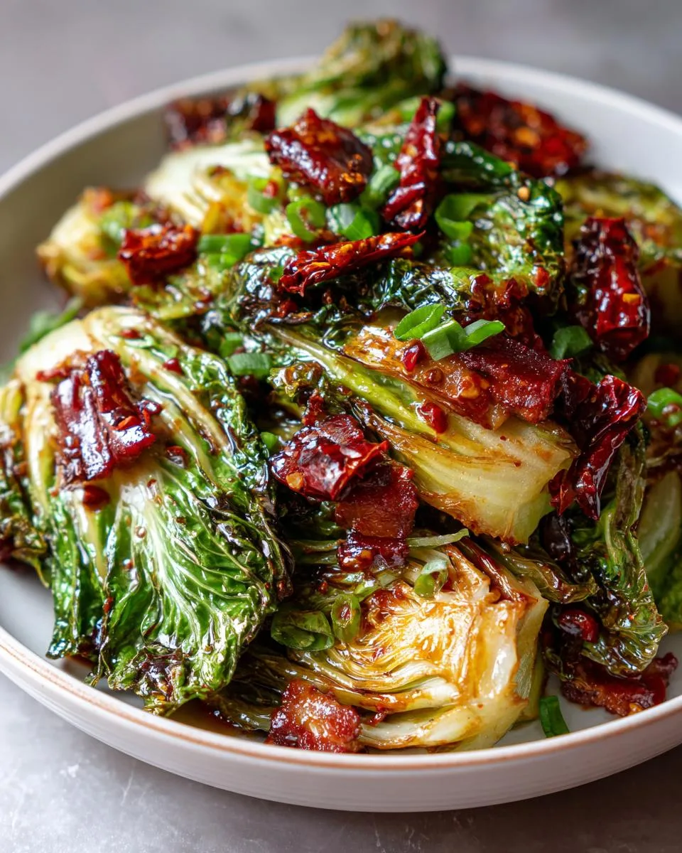 Chinese Cabbage Stir Fry - detail 4