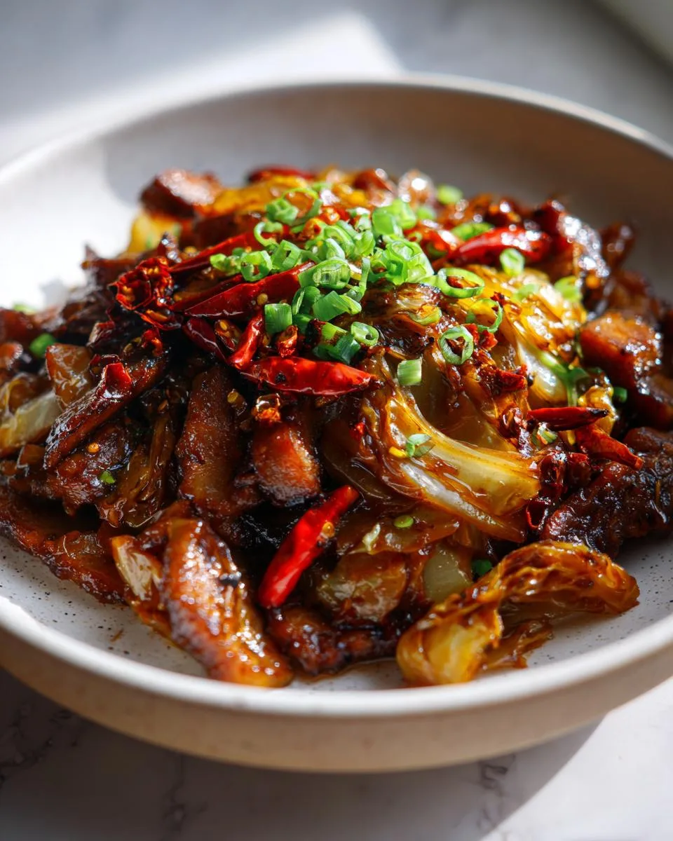 Chinese Cabbage Stir Fry - detail 5