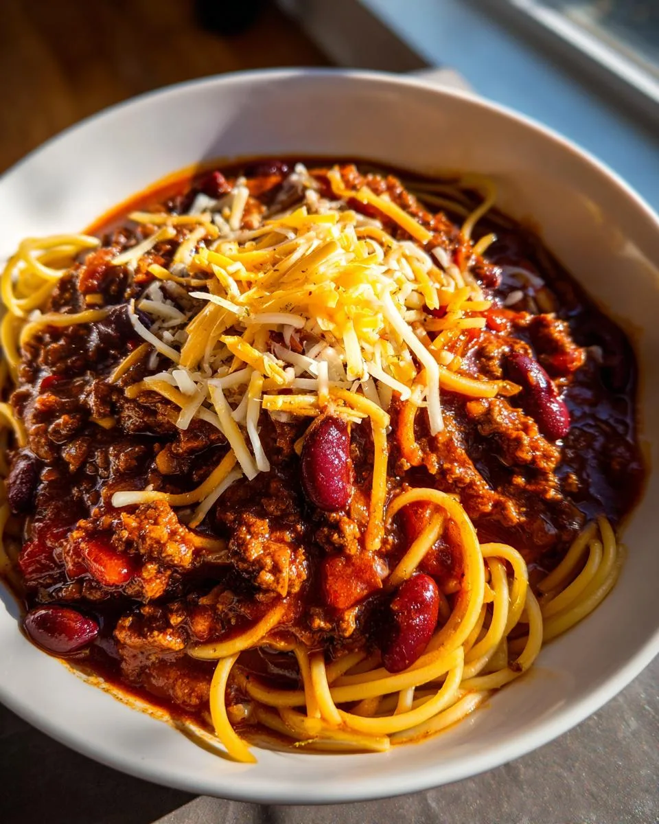 Cincinnati Spiced Beef Chili - detail 4