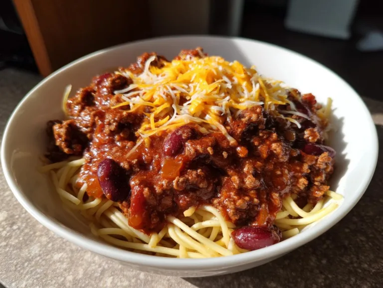 Cincinnati Spiced Beef Chili