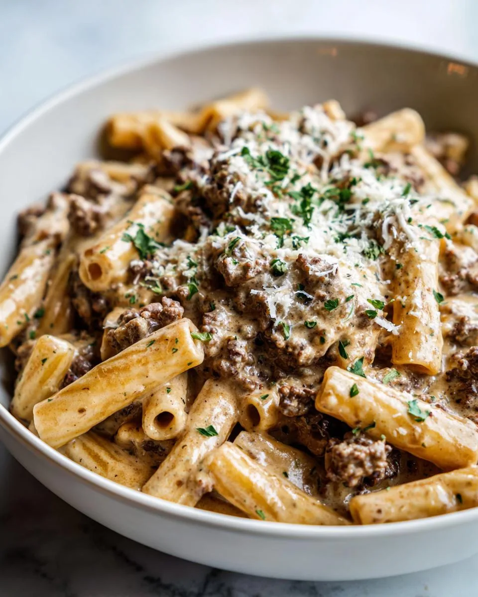 Creamy Beef Pasta - detail 1