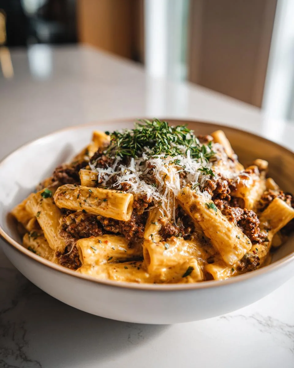 Creamy Beef Pasta - detail 3