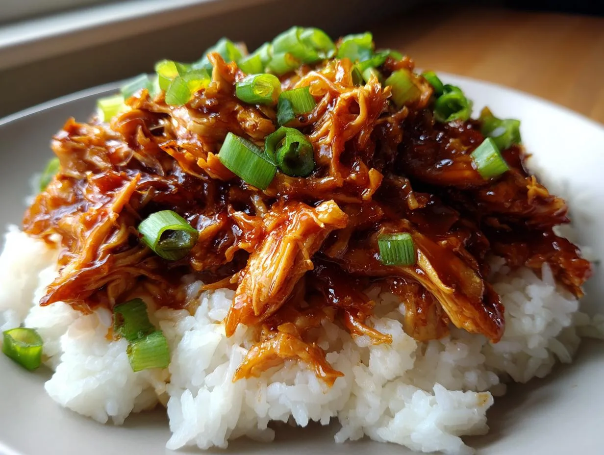 3-Ingredient Crock Pot Bourbon Chicken – Irresistibly Tender