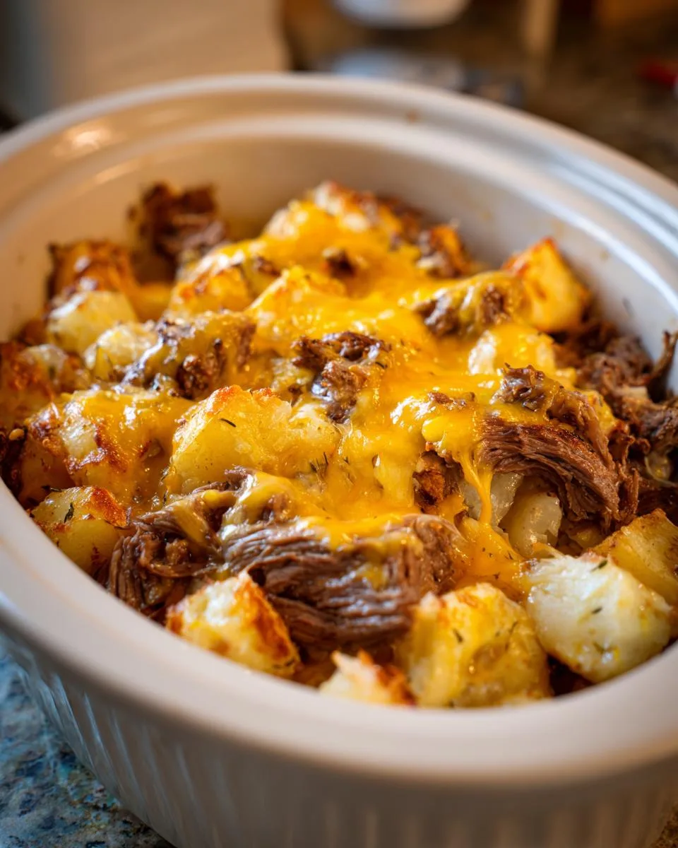 Crockpot Steak Potato Bake - detail 2