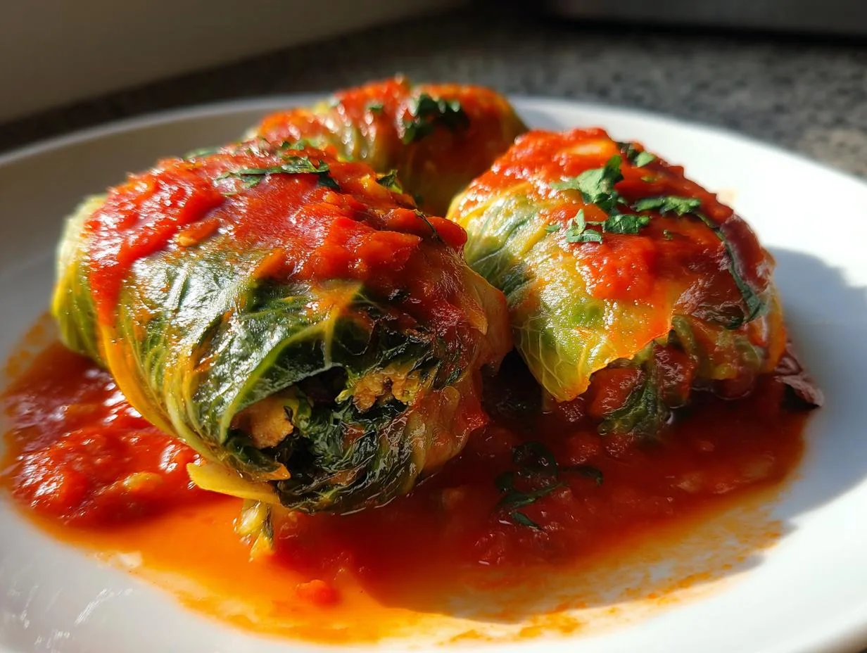 Easy Stuffed Cabbage Rolls in 3 Delicious Steps