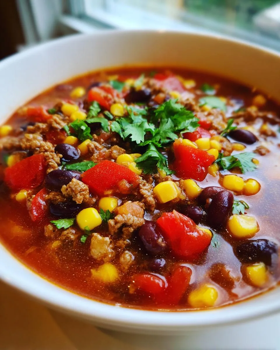 Easy Taco Soup - detail 5