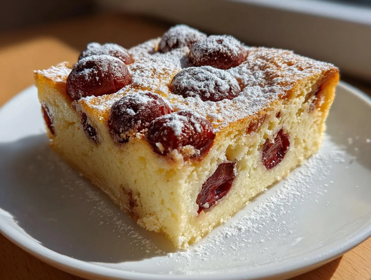5-Ingredient French Cherry Clafoutis Recipe for Lazy Bakers