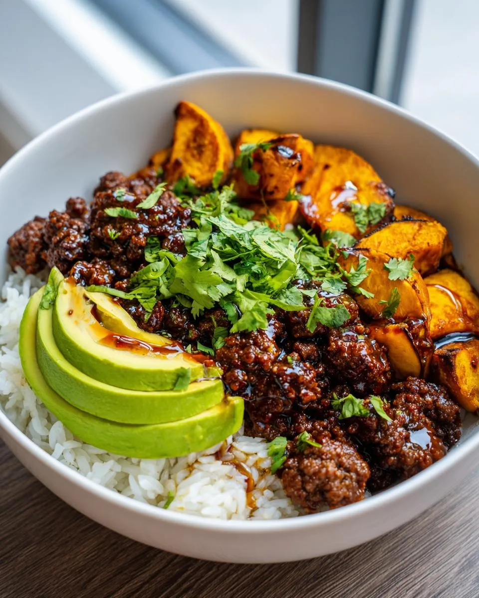 Ground Beef Hot Honey Bowl - detail 4