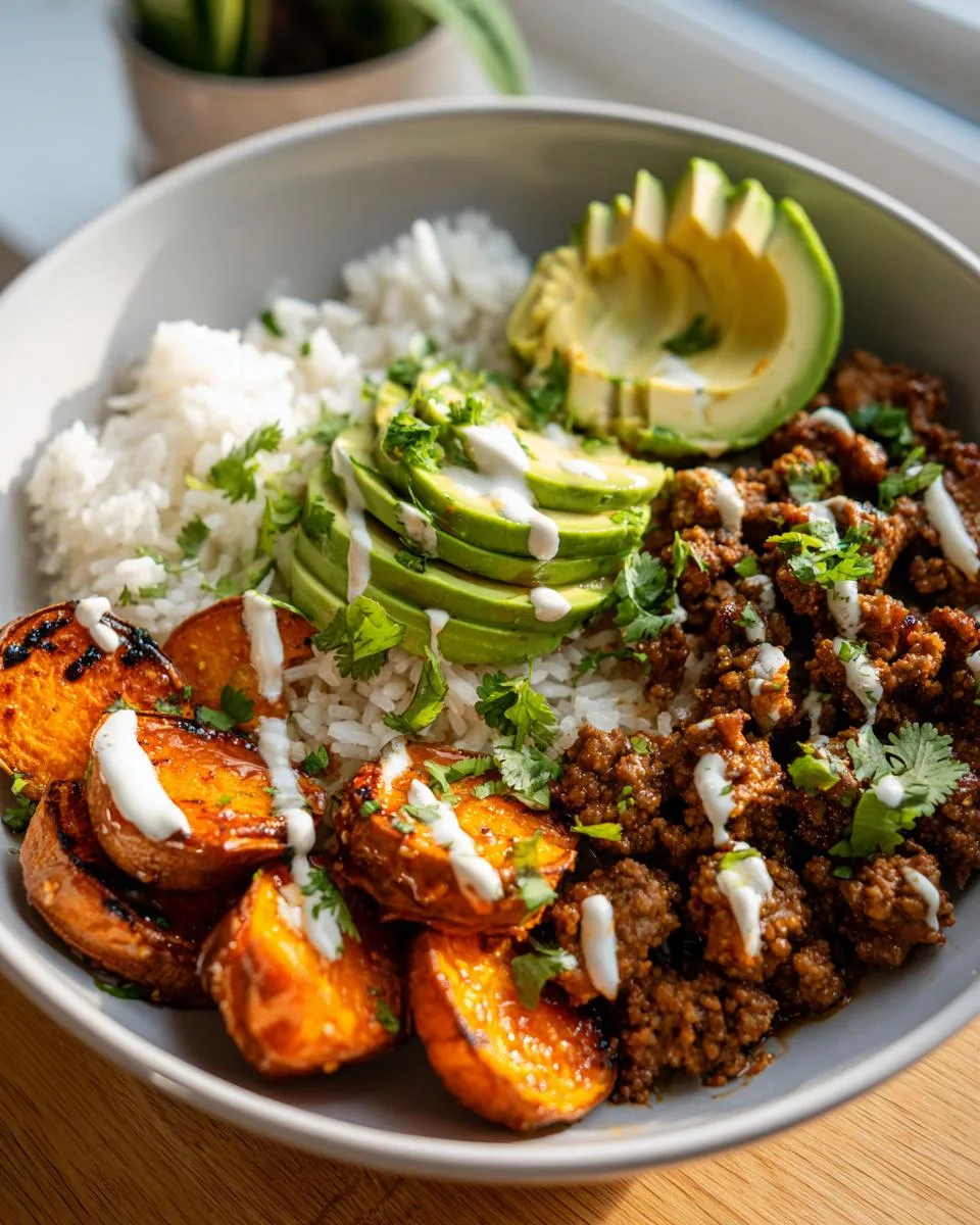 Ground Beef Hot Honey Bowl - detail 5
