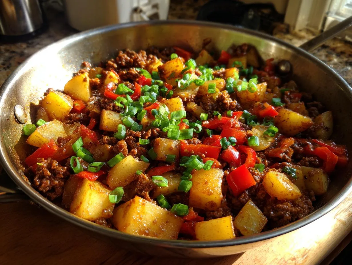 30-Minute Hearty Ground Beef Potatoes Recipe You’ll Adore