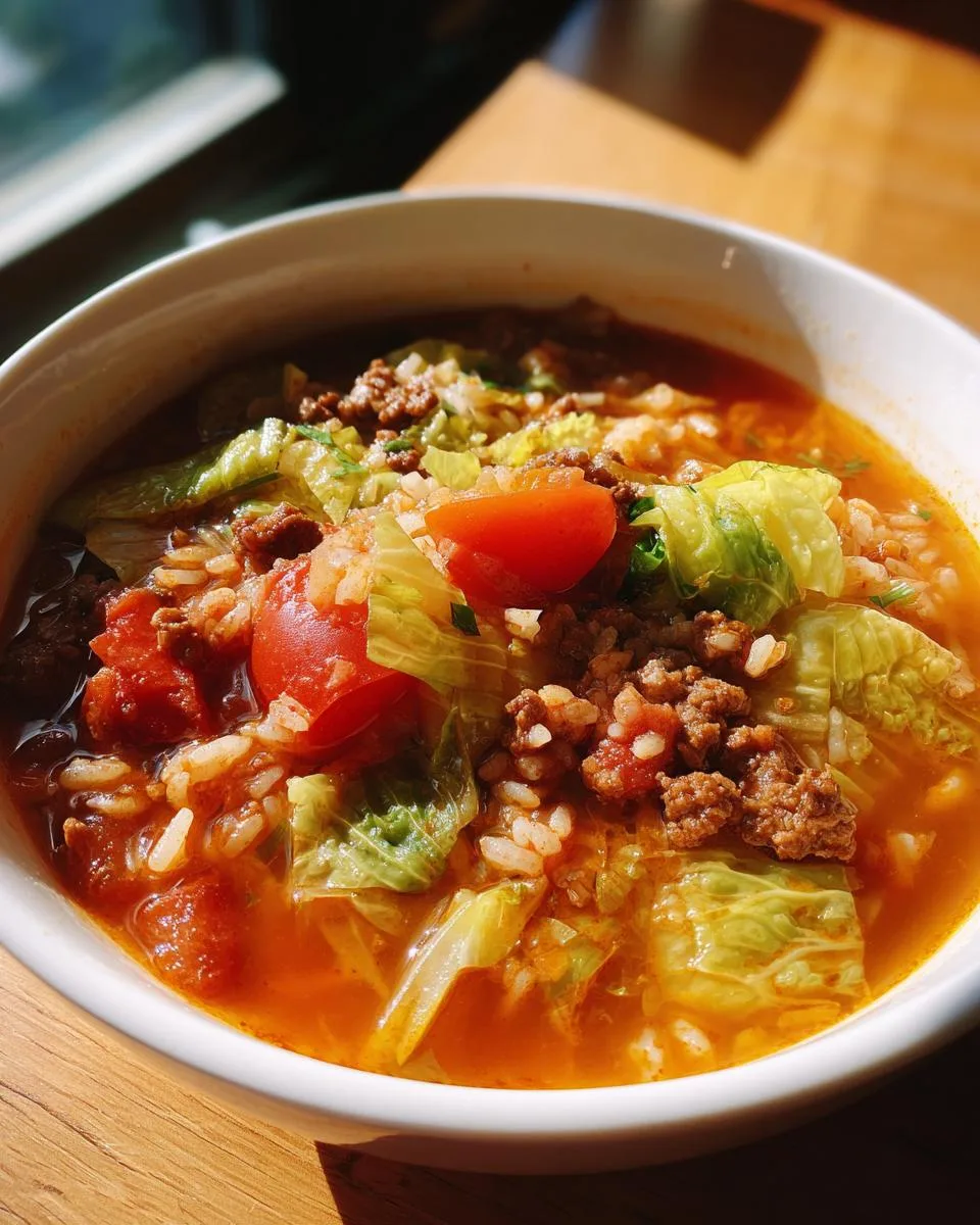 Hamburger Cabbage Soup - detail 3