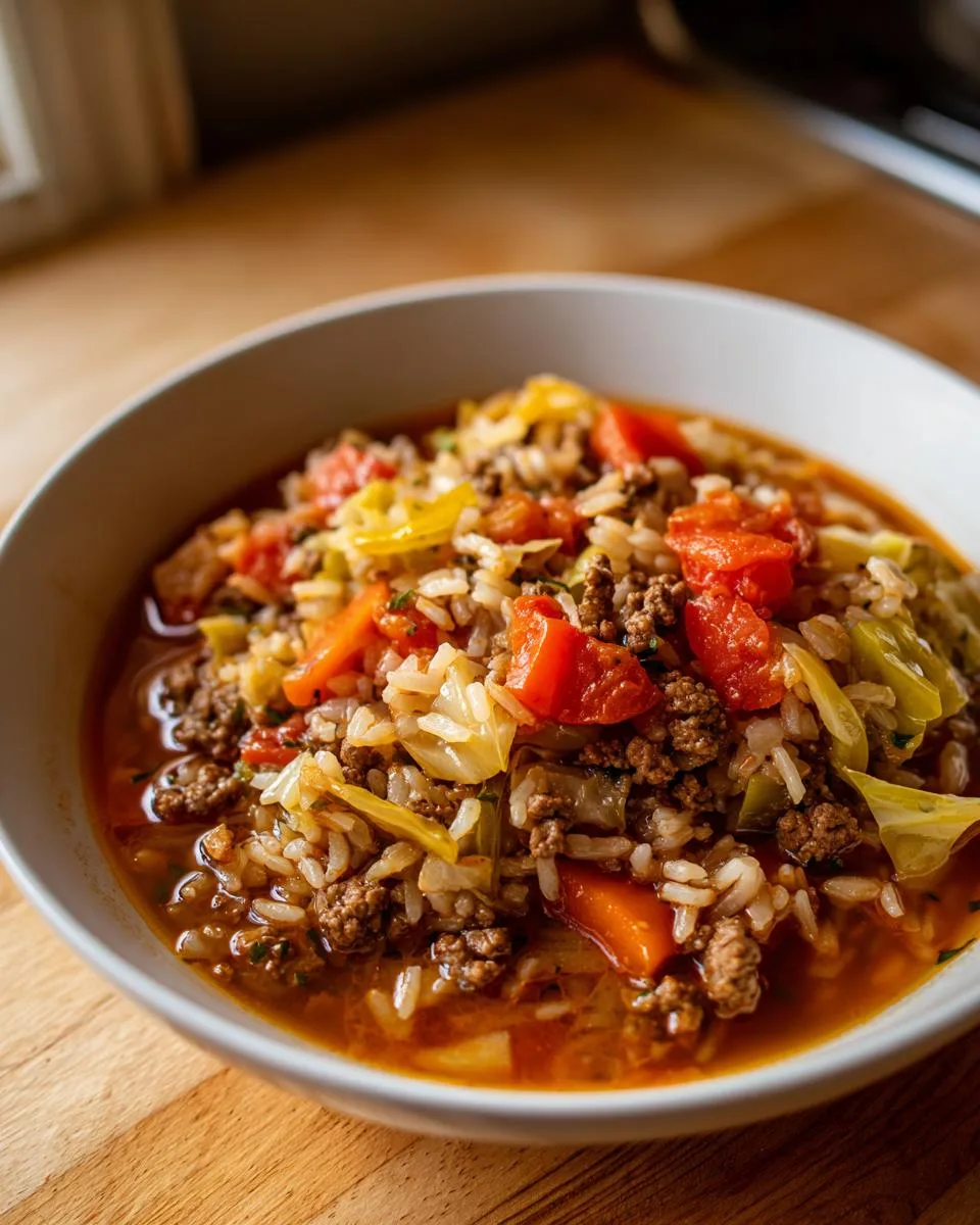 Hamburger Cabbage Soup - detail 4