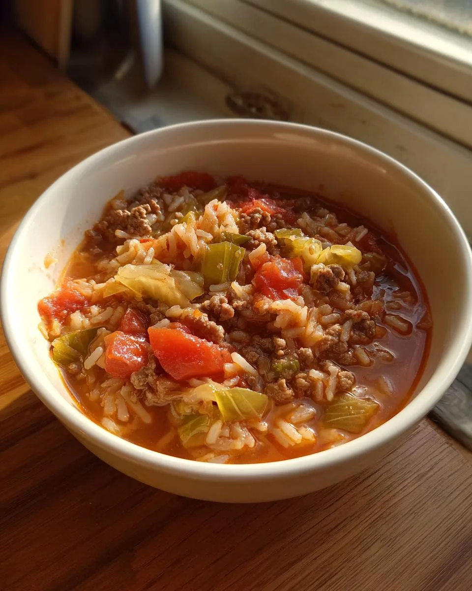 Hamburger Cabbage Soup - detail 5