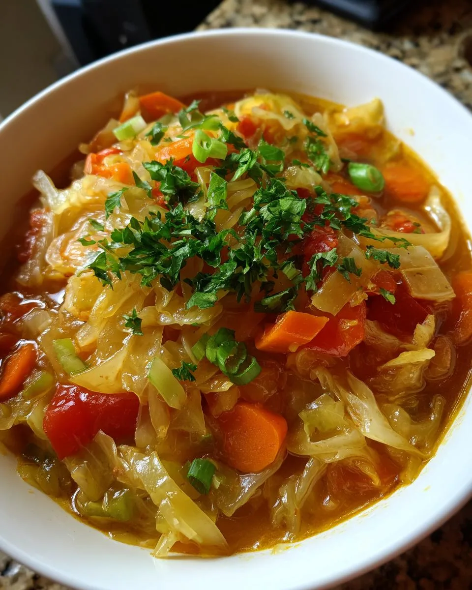 Healthy Cabbage Soup - detail 1
