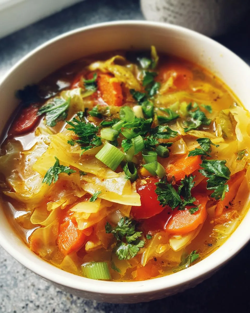 Healthy Cabbage Soup - detail 2