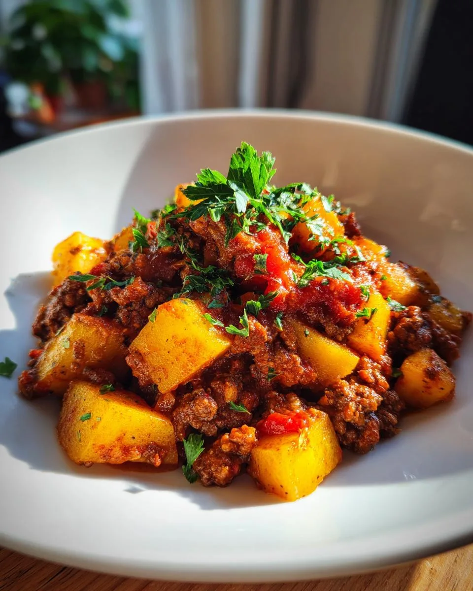 High Protein Ground Beef Potatoes - detail 4