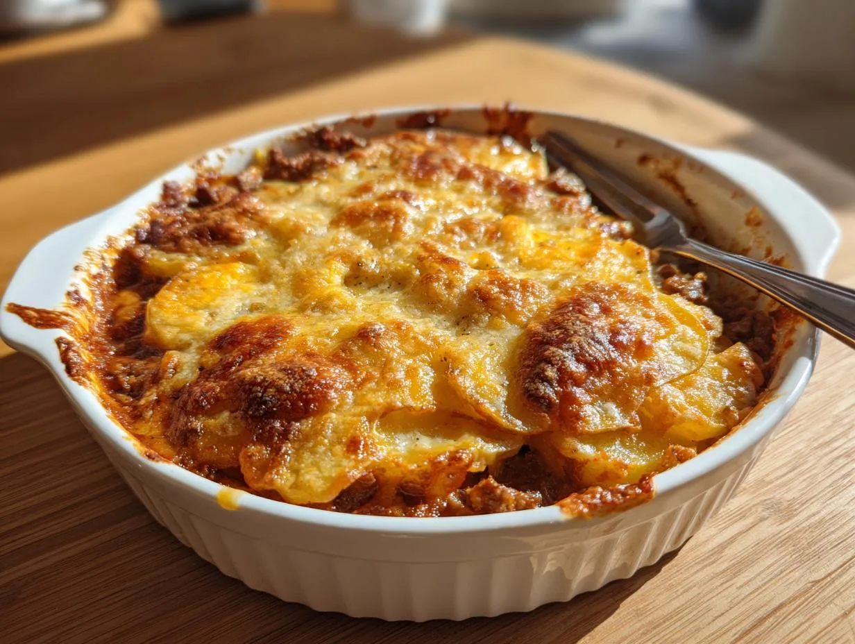 Hearty Hobo Casserole Ground Beef Recipe for 5-Star Comfort