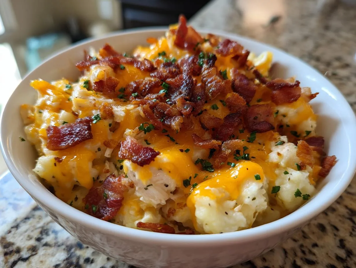 Irresistible Keto Crack Chicken Crockpot with 6 Servings