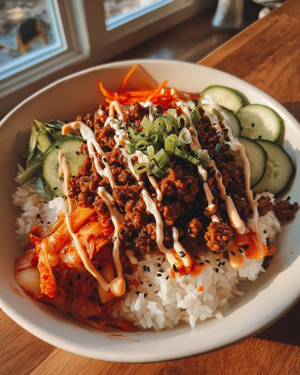 Korean Beef Rice Bowls - detail 4